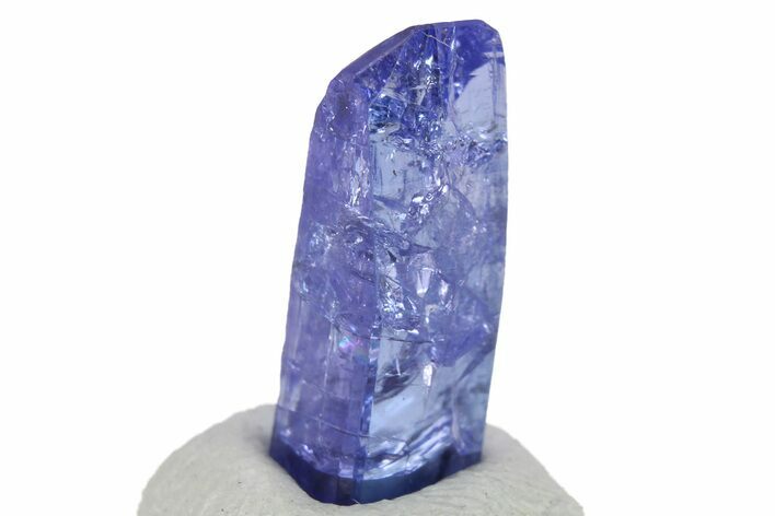 Brilliant Blue-Violet Tanzanite Crystal -Merelani Hills, Tanzania #286247